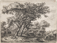 KG 04618
<br/>
Twee rustende jagers
<br/>
<em>Waterloo, Anthonie, (1609-1690)</em>